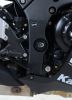 R&G EZBG400BL Ochranný polep rámu Kawasaki ZX10R černá